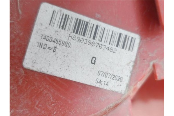 Recambio de piloto trasero izquierdo para citroen jumpy 2.0 hdi 125 fap 27 l1h1 fugón referencia OEM IAM 1400455980 6350AH 