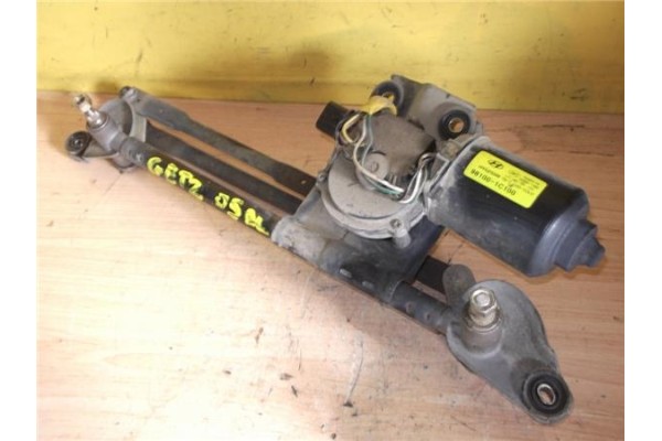 Recambio de motor limpiaparabrisas delantero para hyundai getz (tb) 1.1 referencia OEM IAM 981001C100 035247380 