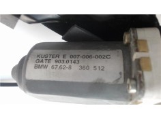 Recambio de mecanismo elevalunas trasero izquierdo para bmw serie 5 berlina (e39) referencia OEM IAM 360152  