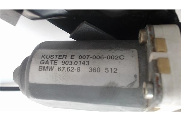 Recambio de mecanismo elevalunas trasero izquierdo para bmw serie 5 berlina (e39) referencia OEM IAM 360152  