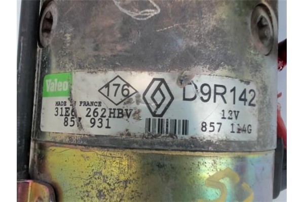 Recambio de motor arranque para renault laguna (b56) 2.2 d (b56f/2) referencia OEM IAM 31E6262HBV D9R142 