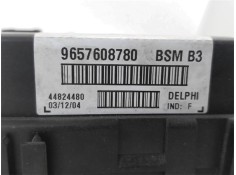 Recambio de caja fusibles/rele para peugeot 307 (3a/c) 1.6 hdi 110 referencia OEM IAM 9657608780 44824480 