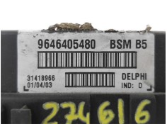 Recambio de caja fusibles/rele para peugeot 206 1.4 hdi eco 70 referencia OEM IAM 9646405480 31418966 