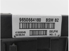 Recambio de caja fusibles/rele para peugeot 206 1.4 i referencia OEM IAM 9650664180 41808045 