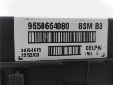 Recambio de caja fusibles/rele para peugeot 206 2.0 gt referencia OEM IAM 9650664080 30754615 