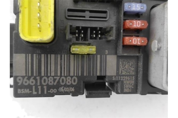 Recambio de caja fusibles/rele para peugeot 307 (3a/c) 2.0 hdi 135 referencia OEM IAM 9661087080 11229615 
