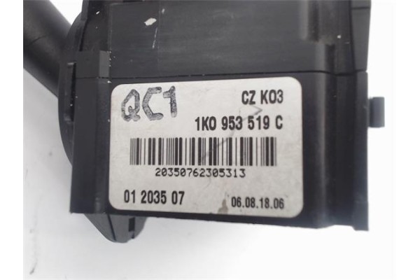 Recambio de mando limpiaparabrisas para skoda octavia berlina (1z3) referencia OEM IAM 1K0953519C  1K0953519A , AUDI | 1K0953519