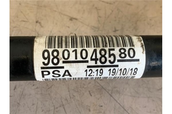 Recambio de palier delantero izquierdo para citroen c4 cactus 1.5 business class referencia OEM IAM 9801048580  