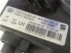Recambio de faro antiniebla izquierdo para seat ibiza (kj1) 1.0 style referencia OEM IAM 6F0941701A 1ND01300101 