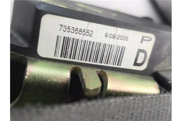 Recambio de cinturon seguridad delantero derecho para fiat i doblo (119) 1.3 jtd referencia OEM IAM 735368552 E20402052 