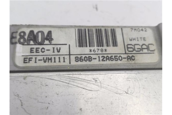 Recambio de centralita para ford scorpio i sedán (gge) 2.0 i referencia OEM IAM 86GB12A650AC  