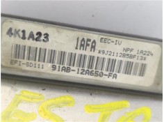 Recambio de centralita para ford fiesta iii (gfj) 1.6 xr2i referencia OEM IAM 91AB12A650FA  