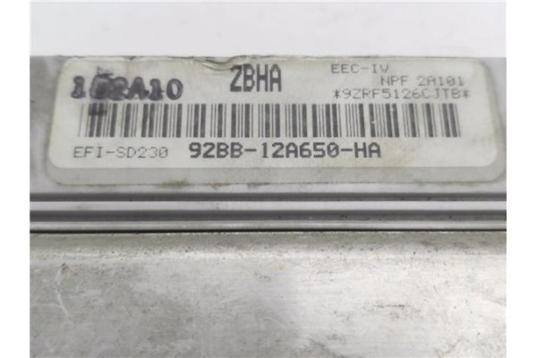 Recambio de centralita para ford sierra berlina 2.8 xr 4x4 referencia OEM IAM 92BB12A650HA  