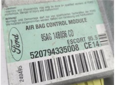 Recambio de centralita airbag para ford escort berlina referencia OEM IAM 95AG14B056CD 5,20794E+11 