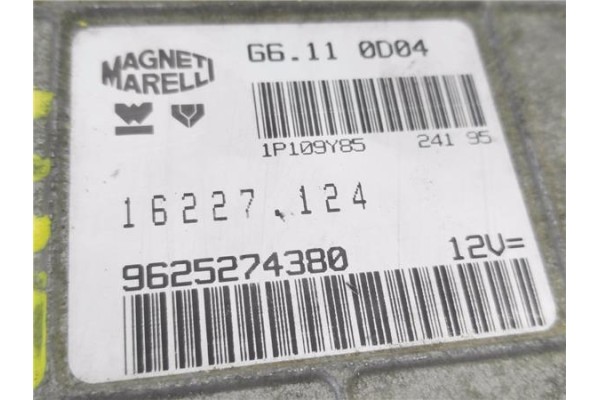 Recambio de centralita para citroen ax 11 cat referencia OEM IAM 9625274380 G6110D04 