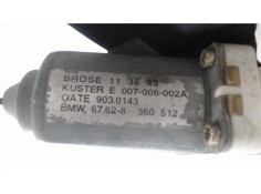 Recambio de mecanismo elevalunas trasero izquierdo para bmw serie 5 berlina (e39) referencia OEM IAM 360512  