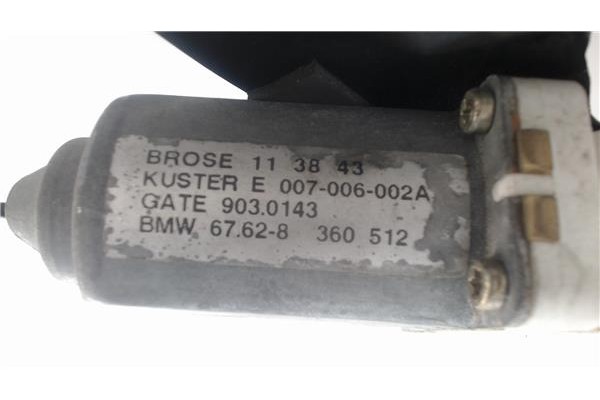 Recambio de mecanismo elevalunas trasero izquierdo para bmw serie 5 berlina (e39) referencia OEM IAM 360512  