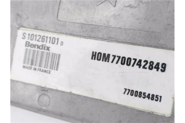 Recambio de centralita para renault r 19 berl. con portón (b/c53) 1.8 16v (b/c53d) referencia OEM IAM 7700742849 S101261101D 