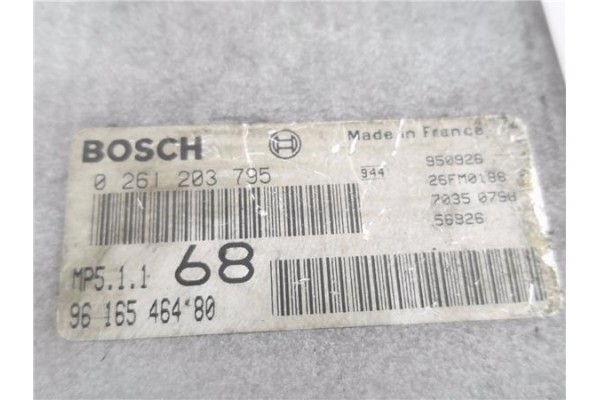 Recambio de centralita para citroen xantia berlina 1.8 i 16v referencia OEM IAM 9616546480 261203795 