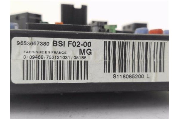 Recambio de bsi para citroen c3 1.4 hdi referencia OEM IAM 9653667380 S118085200L 