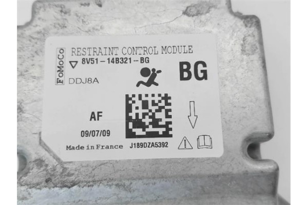 Recambio de centralita airbag para ford fiesta vi 1.25 referencia OEM IAM   