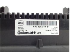 Recambio de mandos climatizador para seat ibiza berlina (6j5) 1.4 sport referencia OEM IAM 6J0820043B A2C53407179 