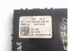 Recambio de centralita para volkswagen caddy (2k) 1.9 kombi referencia OEM IAM 1K0953549BC  
