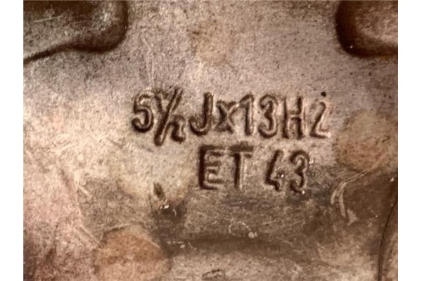 Recambio de llanta para volkswagen polo iii berlina (6n2) 1.0 conceptline referencia OEM IAM 6N0601025G  