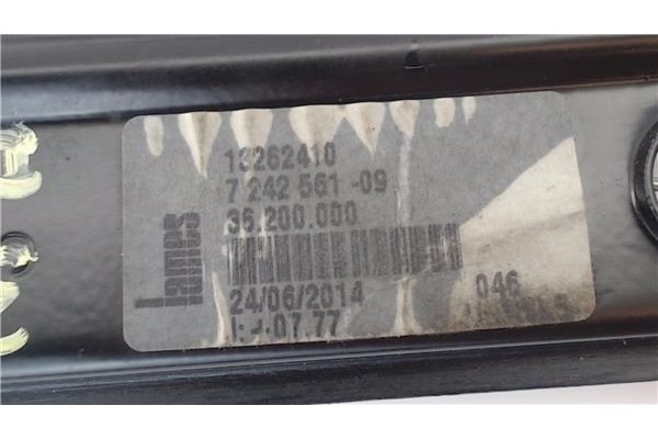 Recambio de elevalunas electrico delantero izquierdo para bmw serie 1 berlina 5p (f20) 2.0 116d referencia OEM IAM 724256109  