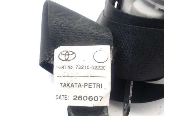 Recambio de cinturon seguridad delantero izquierdo para toyota auris (e15) 2.0 d-4d referencia OEM IAM   