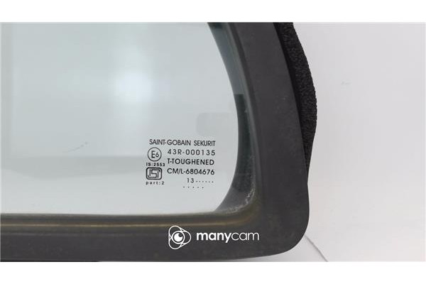 Recambio de luna fija puerta trasero izquierda para nissan micra iv (k13k/kk) 1.2 acenta referencia OEM IAM 822631HB0A  