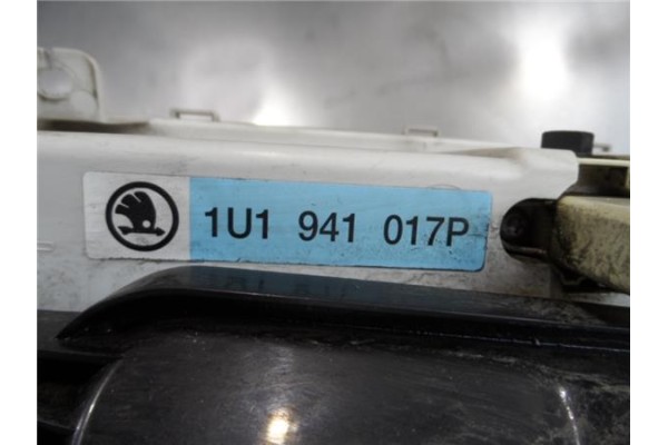 Recambio de faro delantero izquierdo para skoda octavia combi (1u5) 1.6 referencia OEM IAM 1U1941017P  1U1941017D , SKODA