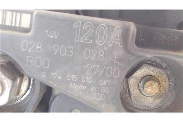 Recambio de alternador para seat leon (1m1) 1.8 20v t 4 referencia OEM IAM 028903028E 028903018X 