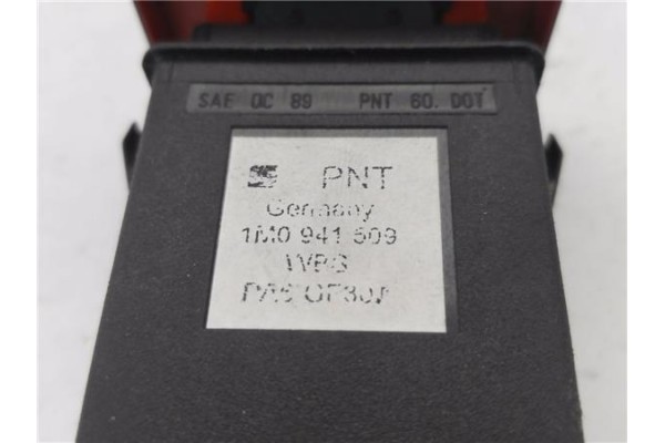 Recambio de interruptor luces emergencia para seat leon (1m1) 1.8 20v t 4 referencia OEM IAM 1M0941509  