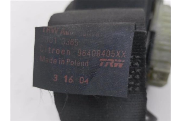 Recambio de cinturon seguridad delantero izquierdo para citroen c3 1.4 i referencia OEM IAM 8973SK  