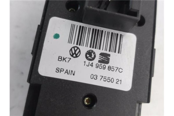 Recambio de mando elevalunas delantero izquierdo para skoda superb (3u4) 1.9 tdi referencia OEM IAM 1J4959857C  