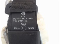Recambio de cinturon seguridad trasero derecho para volkswagen caddy (2k) 1.9 kombi referencia OEM IAM 2k0857812F 34023166 