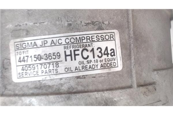 Recambio de compresor aire acond. para audi a3 sportback (8pa) 2.0 tdi ambiente referencia OEM IAM 4471503659 4059170718 