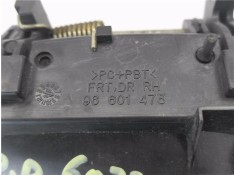 Recambio de maneta exterior delantero derecha para chevrolet matiz 1.0 s referencia OEM IAM 96601473  