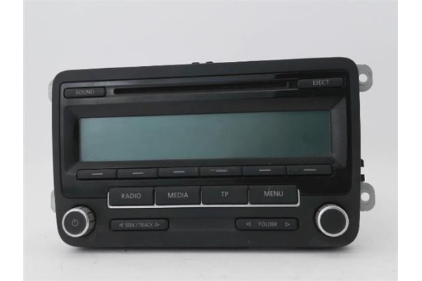Recambio de radio / cd para volkswagen golf vi (5k1) 1.6 advance referencia OEM IAM   