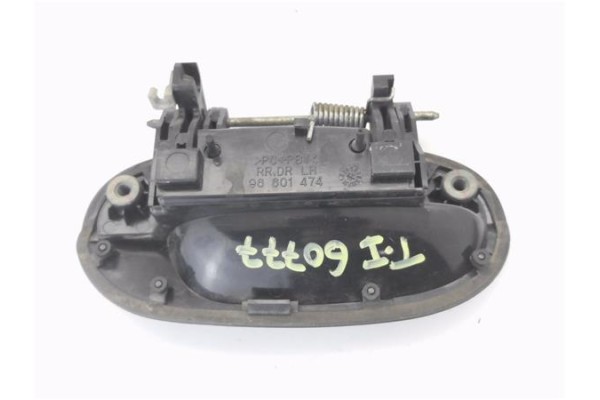 Recambio de maneta exterior trasero izquierda para chevrolet matiz 1.0 s referencia OEM IAM 96601474  