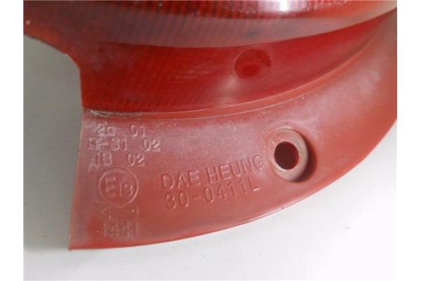 Recambio de piloto trasero izquierdo para chevrolet matiz 1.0 s referencia OEM IAM 96666913  