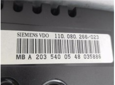Recambio de cuadro completo para mercedes-benz clase c (bm 203) sportcoupe 1.8 c 200 compressor (203.742) referencia OEM IAM A20
