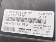 Recambio de centralita para mercedes-benz clase c (bm 203) sportcoupe 1.8 c 200 compressor (203.742) referencia OEM IAM A2710107