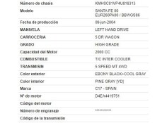 hyundai santa fe (sm) del año 2004