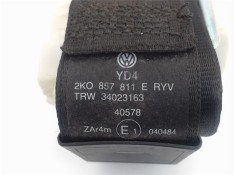 Recambio de cinturon seguridad trasero izquierdo para volkswagen caddy (2k) 1.9 kombi referencia OEM IAM 2K0857811E 34023163 