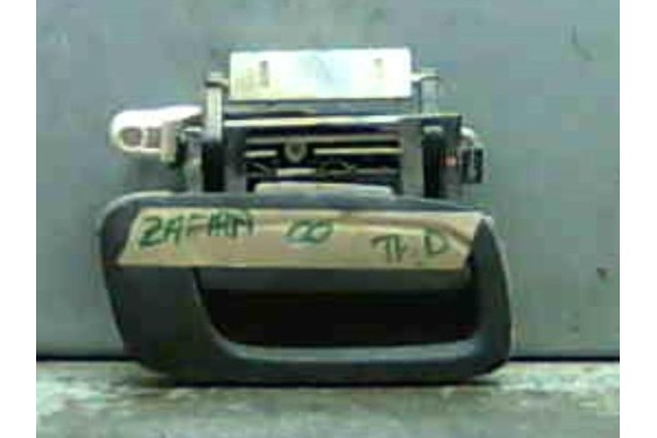 Recambio de maneta exterior trasero derecha para opel zafira a (1999) 2.0 di 16v referencia OEM IAM   