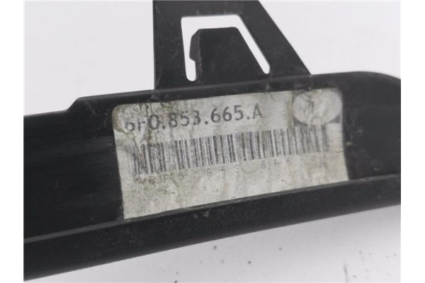 Recambio de rejilla paragolpes delantero izquierda para seat ibiza (kj1) 1.0 style referencia OEM IAM 6F0853665A  