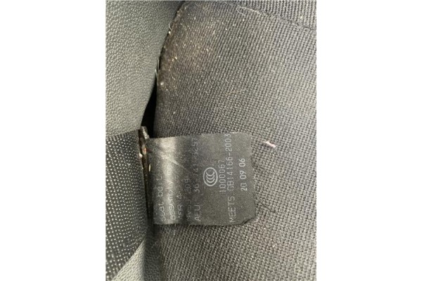 Recambio de cinturon seguridad trasero derecho para opel corsa d 1.2 referencia OEM IAM 1000067  