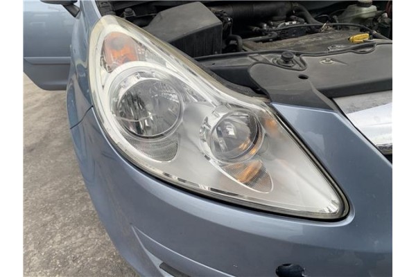 Recambio de faro delantero dcho para opel corsa d 1.2 referencia OEM IAM 93189358  